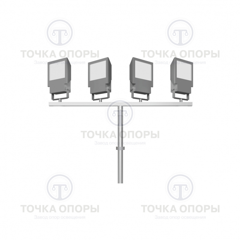 К63-3,5-1,0-1-0 прожекторный кронштейн